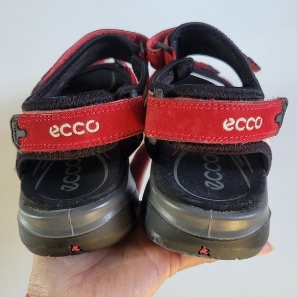 COPY - Ecco women's Off road Yucatan Sandals Chilli Red size 41. - Picture 6 of 14